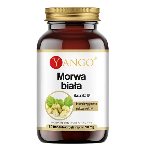 YANGO Morwa biała - ekstrakt ( 60 kap)