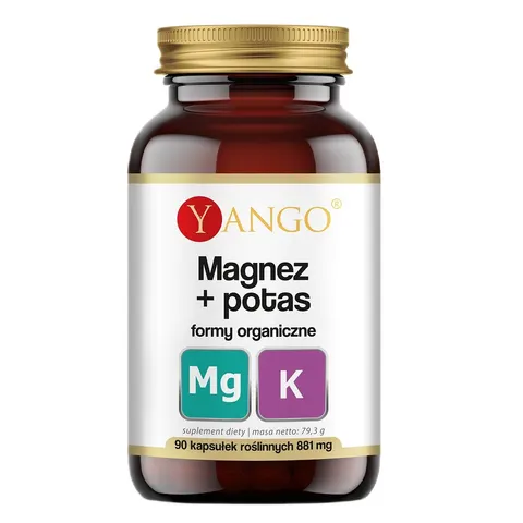 Yango Magnez + potas formy organiczne (90 kap)