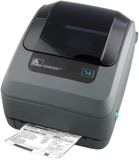 Zebra Drukarka Etykiet GX430t termotransferowa 300dpi/USB/RS232/LPT