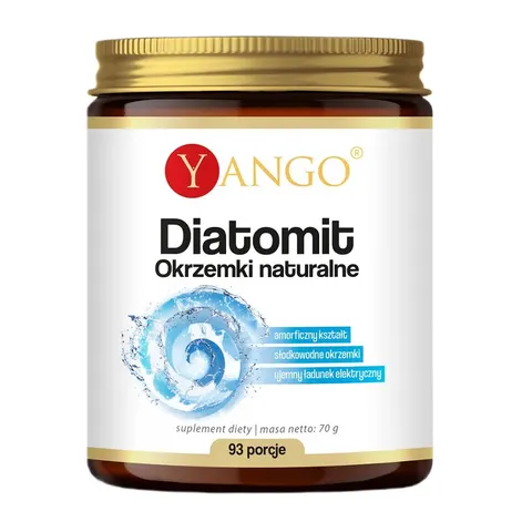 YANGO Diatomit - Okrzemki naturalne (70g)