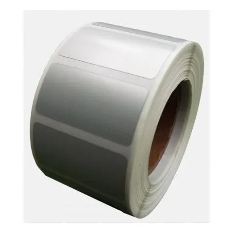 Etykiety Foliowe Srebrne - 60 x 40 mm