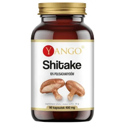 YANGO Shitake - ekstrakt 10% polisacharydów (90 kap)