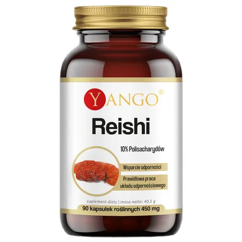 YANGO Reishi - ekstrakt 10% polisacharydów (90 kap)