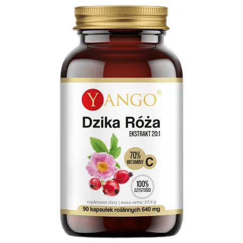 YANGO Dzika Róża - ekstrakt (90 kap)