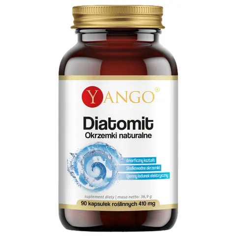 YANGO Diatomit Okrzemki naturalne (90 kap)