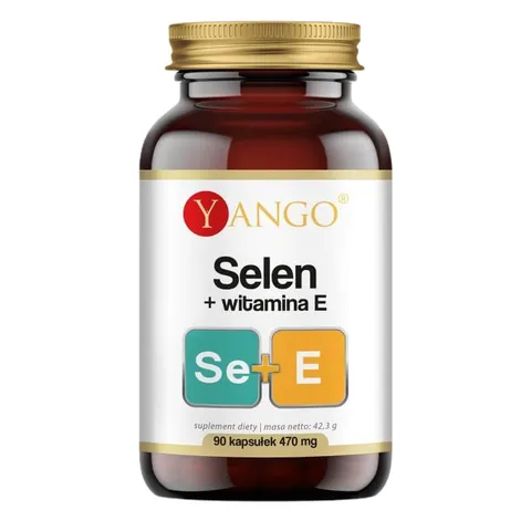 YANGO Selen + witamina E (90 kaps)
