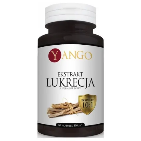 YANGO Lukrecja - ekstrakt 10:1 (60 kap)
