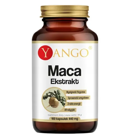 YANGO Korzeń Maca - ekstrakt 10:1 (100 kap)