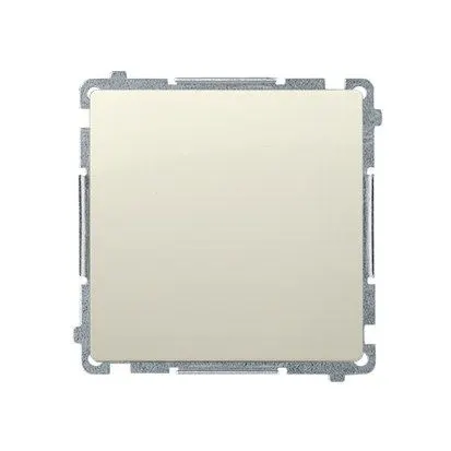 BASIC Łącznik jednobiegunowy (moduł), 10AX, 250V~, zaciski śrubowe; beż