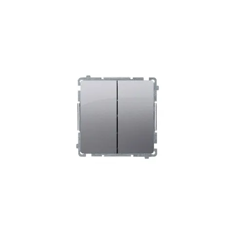 BASIC Łącznik świecznikowy (moduł), 10AX, 250V~, zaciski śrubowe; stal inox