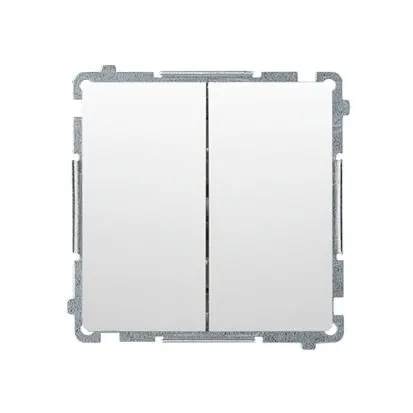 BASIC Łącznik świecznikowy z podświetleniem (moduł), 10AX, 250V~, zaciski śrubowe; biały