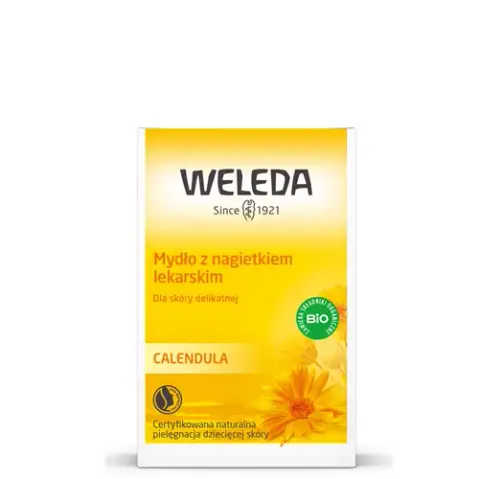 MYDŁO Z NAGIETKIEM LEKARSKIM ECO 100 g - WELEDA