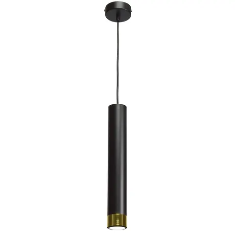 Lampa wisząca DANI BLACK/GOLD 1xGU10 | MLP6239 Milagro