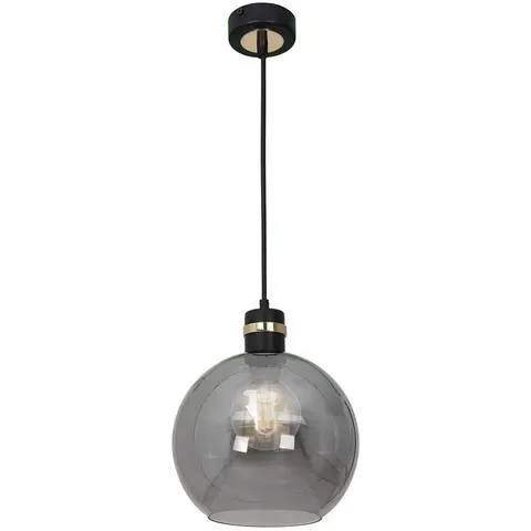 Lampa wisząca OMEGA BLACK / GOLD 1xE27 | MLP65300 Milagro