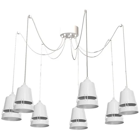 Lampa Wisząca APOLLO WHITE 5xE27 | MLP775 Milagro