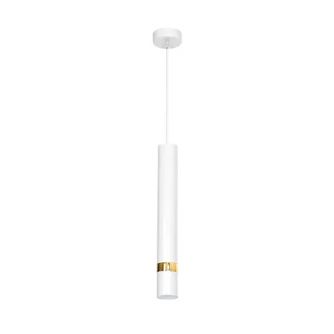 Lampa wisząca JOKER WHITE/GOLD 1xGU10 | MLP6081 Milagro