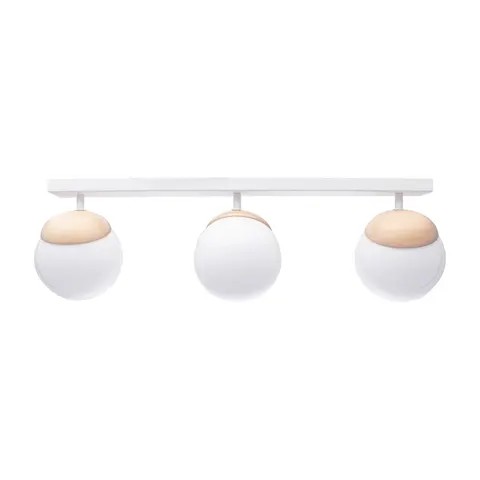 Lampa sufitowa SFERA WOOD 3xE14 | MLP5427 Milagro