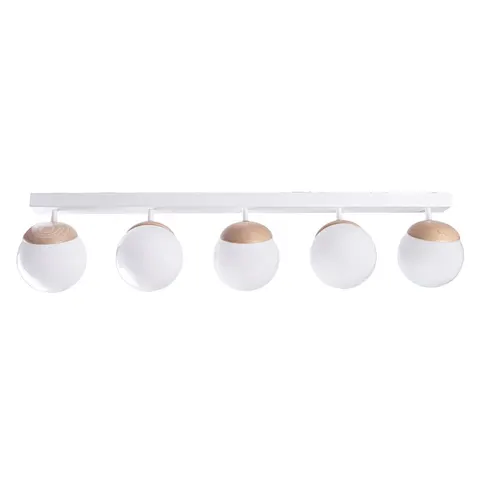 Lampa sufitowa SFERA WOOD 5xE14 | MLP5428 Milagro