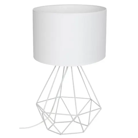 Lampka nocna BASKET WHITE 1xE27 | MLP7193 Milagro