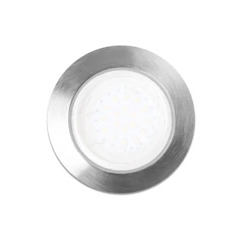 OCZKA OKRĄGŁE GU10 1X5W LED CHROM | EKZ2563 Milagro