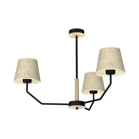 Lampa wisząca ETNA Black 3xE27 | MLP7276 Milagro