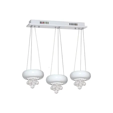 LAMPA WISZĄCA LUX BIANCO 3X6W LED ML862 Milagro