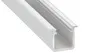 Profil aluminowy biały typ G 1m + klosz mleczny EKPR8774 Eko-Light