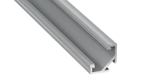 Profil aluminiowy srebrny typ C 2m + klosz mleczny EKPR0101 Eko-Light