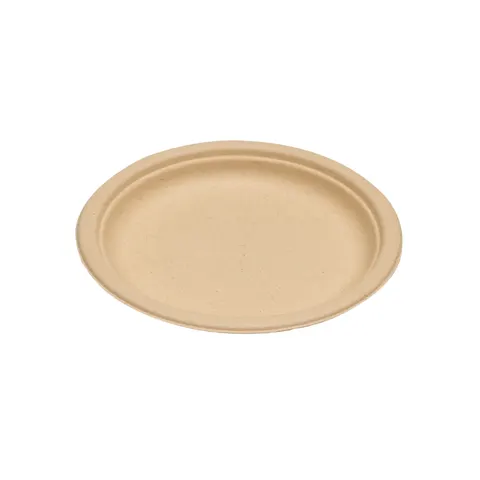 Talerz 18cm opak. 50Szt brazowyEKOP919 Eko-Light