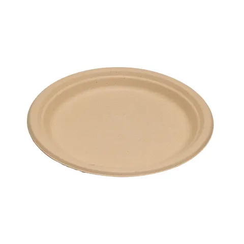 Talerz 23cm opak. 50Szt brazowyEKOP920 Eko-Light