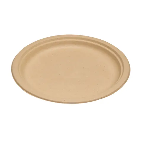 Talerz 26cm opak. 50Szt brazowyEKOP921 Eko-Light