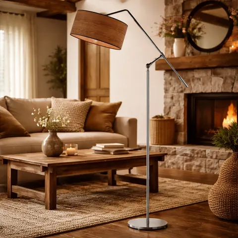Regulowana lampa podłogowa MAYA ECO w stylu eco