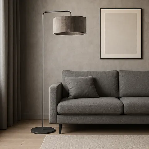 Minimalistyczna lampa podłogowa z nutą loftu JASMINE