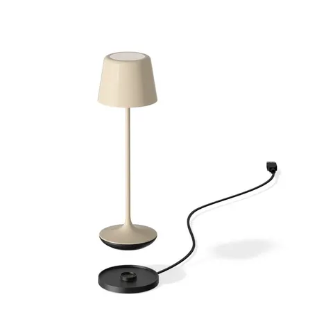 Lampka akumulatorowa LED dla branży HoReCa LUNA MICRO w kolorze białym