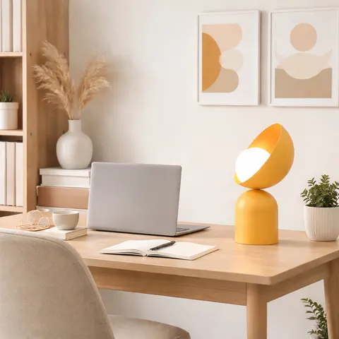 NEST – designerska lampka stołowa, nowoczesne oświetlenie