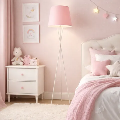 Dziecięca lampa stojąca na trzech nogach CLAUDIA