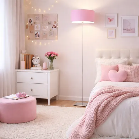 Lampa podłogowa do pokoju dziecięcego LAURA