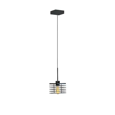 Pojedyncza lampa wisząca druciana ISMENA LOFT E27