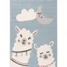 Dziecięcy dywan z alpakami DREAMY ALPACA SKY