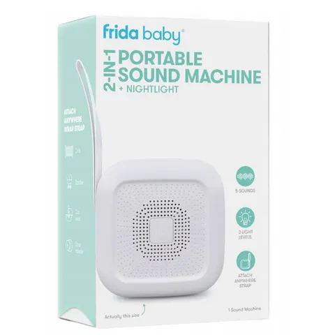 FridaBaby przenośny głośnik z lampką nocną i białym szumem