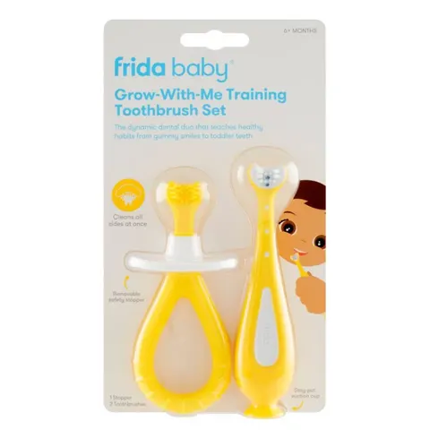 FridaBaby zestaw szczoteczek treningowych 2szt.