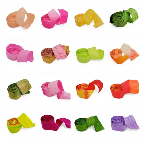 wstążka papierowa 10szt mix