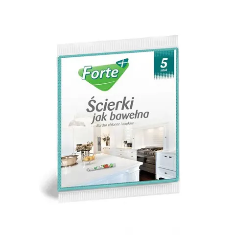 FORTE+ Ścierki jak bawełna, 5 szt