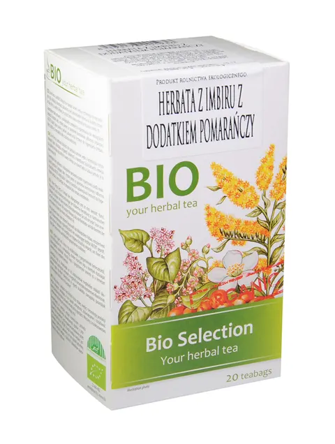 HERBATKA IMBIR - POMARAŃCZA BIO (20 x 1,5 g) 30 g - APOTHEKE