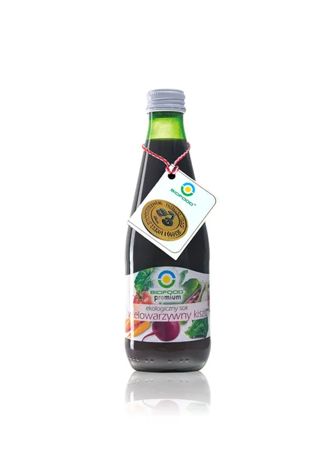 SOK WIELOWARZYWNY KISZONY NFC BEZGLUTENOWY BIO 300 ml - BIO FOOD