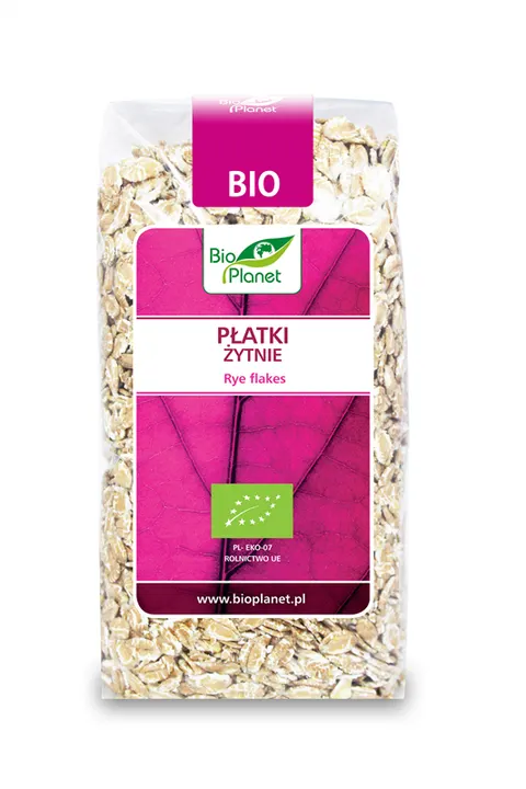 Płatki żytnie 300 g Bio Planet.