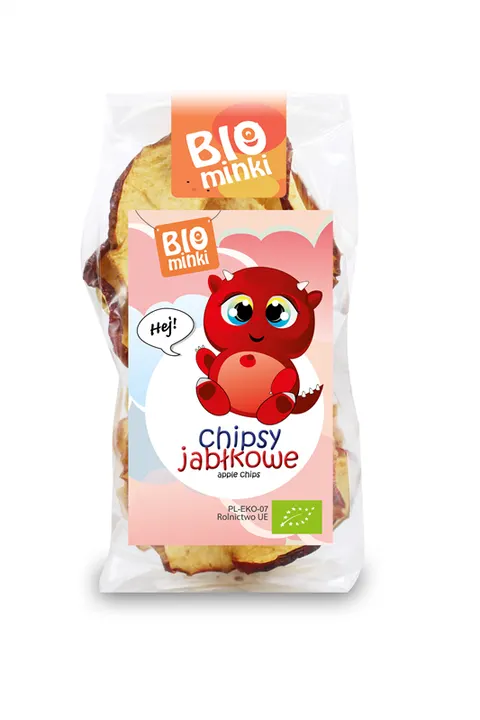 CHIPSY JABŁKOWE BIO 30 g - BIOMINKI