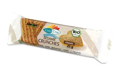 Sezamki z Dodatkiem Miodu Croc-Crac BIO 25g - Bioveri
