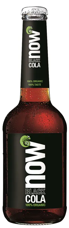 BLACK COLA (Z GUARANĄ) BIO 330 ml - NOW