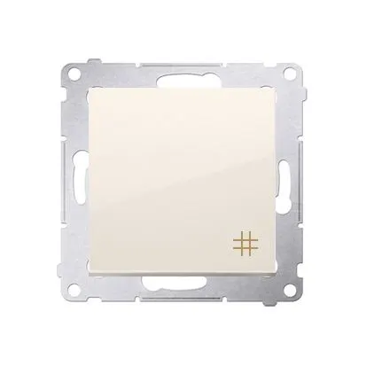SIMON54 Łącznik krzyżowy (moduł) 10 AX, 250 V~,szybkozłącza; krem